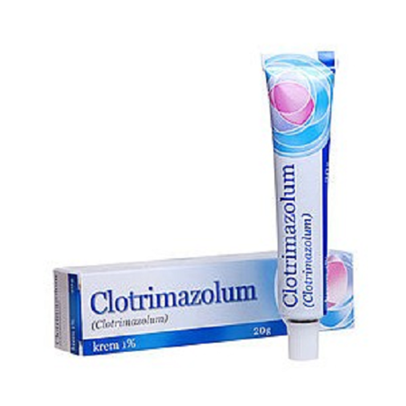 Clotrimazolum - KREM przeciwko grzybom, drożdżakom i dermatofitom 20 g. (Hasco)