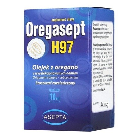 Oregasept H97 - OLEJEK z oregano, 10 ml.