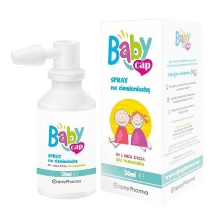 BabyCap - SPRAY na ciemieniuchę od 1 dni życia, 30 ml.