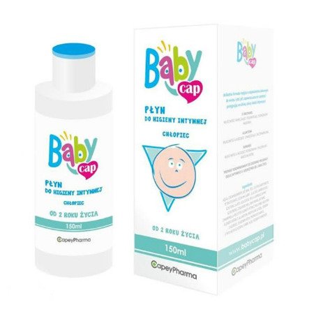 Babycap, płyn do higieny intymnej - chłopiec, 150 ml.