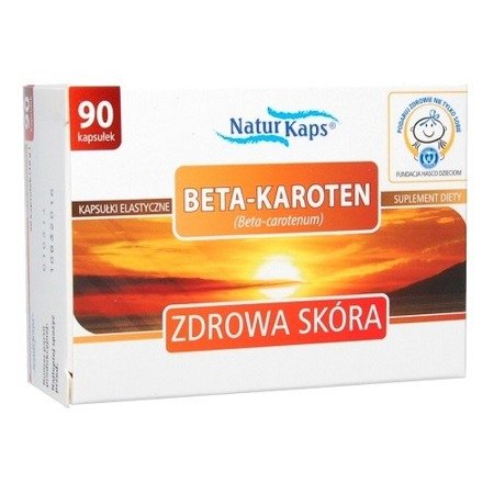 Beta-Karoten, 90 kapsułek. Naturkaps
