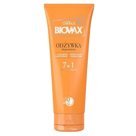 Biovax - BB Beauty Benefit, Odżywka Pielęgnacyjna do włosów suchych i zniszczonych, 200 ml.