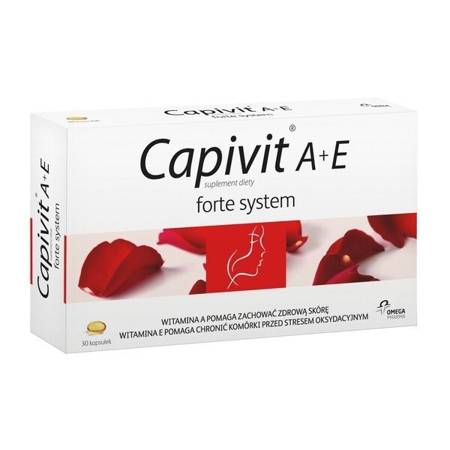 Capivit A+E Forte System,  30 kapsułek.