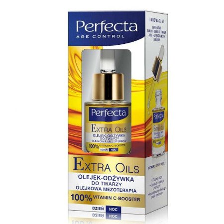 DAX - Perfecta Age Control - Extra Oils - Olejek-Odżywka do Twarzy, 15 ml.