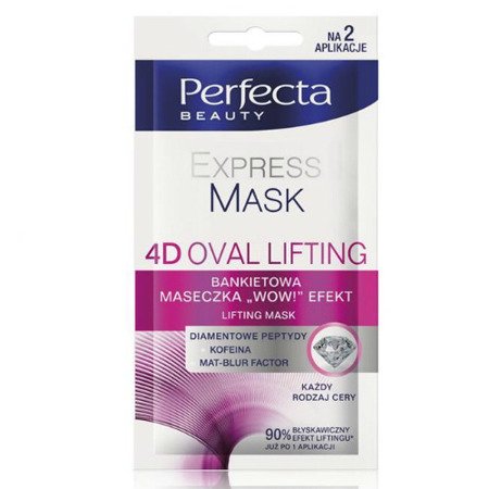 DAX - Perfecta Beauty - EXPRESS MASK 4D OVAL LIFTING, 10 ml.