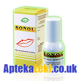 Sonol - PŁYN na leczenie opryszczki, 8 g.